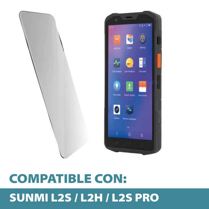 Bruni Lot De 2 Protecteurs D'écran Pour Sunmi L2 - Film Transparent Anti-rayures Made In Germany