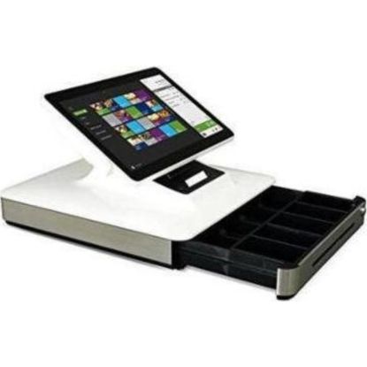 Elo PayPoint Plus pour iPad, écran client (LCM), scanner (2D), blanc